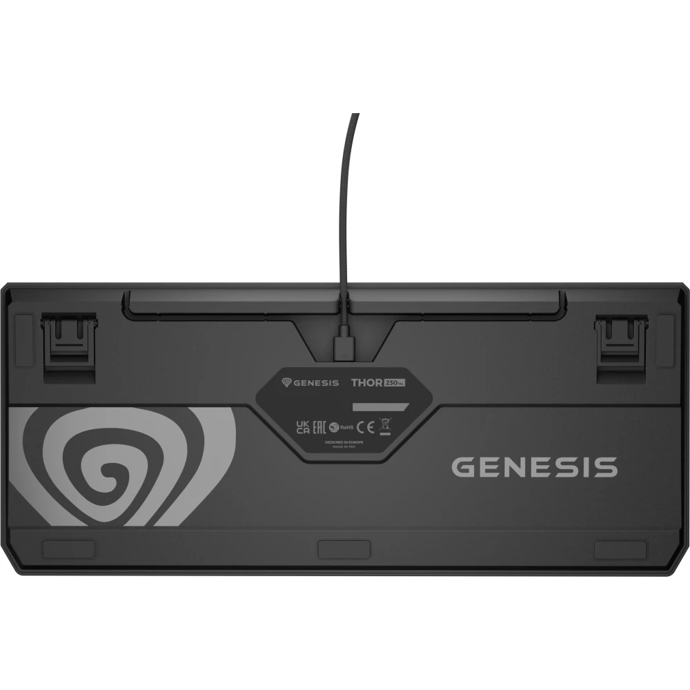 Genesis Thor 230 TKL Anchor Gray Positive Red Switch