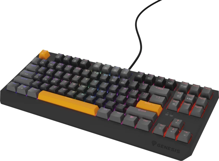 Genesis Thor 230 TKL Anchor Gray Positive Red Switch