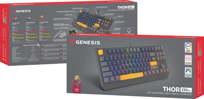 Genesis Thor 230 TKL Blue Positive