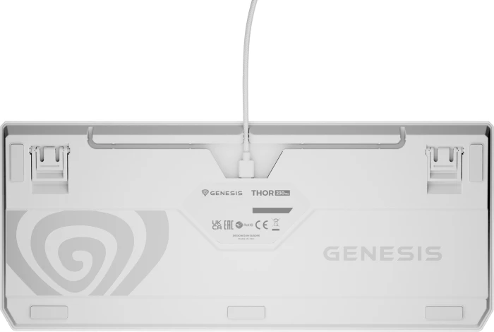 Genesis Thor 230 TKL White Red Switch