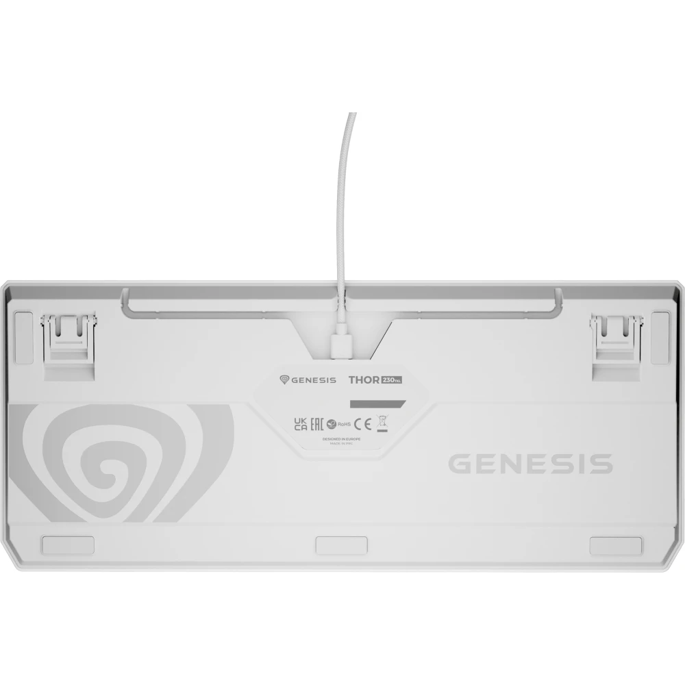 Genesis Thor 230 TKL White Red Switch