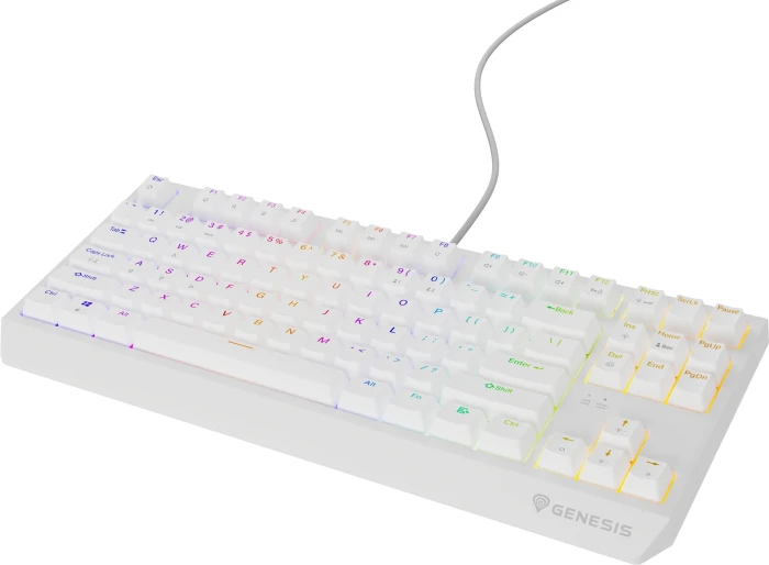 Genesis Thor 230 TKL White Red Switch