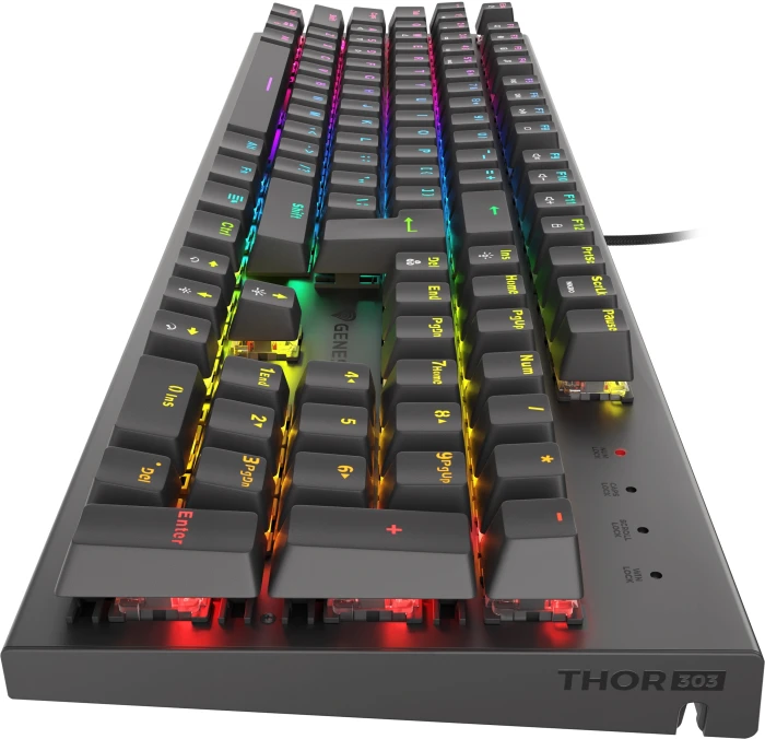 Genesis Thor 303 Black Red Switch