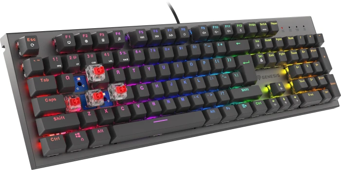 Genesis Thor 303 Black Red Switch