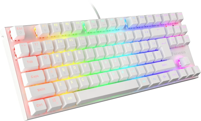 Genesis Thor 303 TKL White Brown Switch