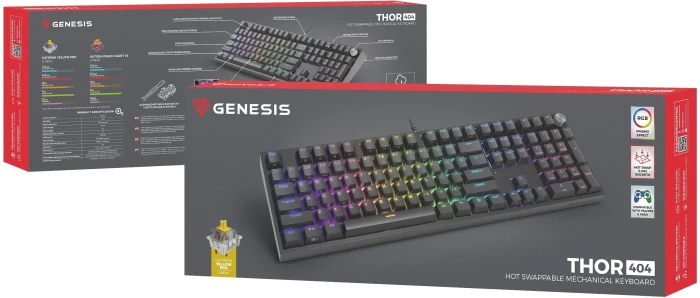 Genesis Thor 404 Black - Linear