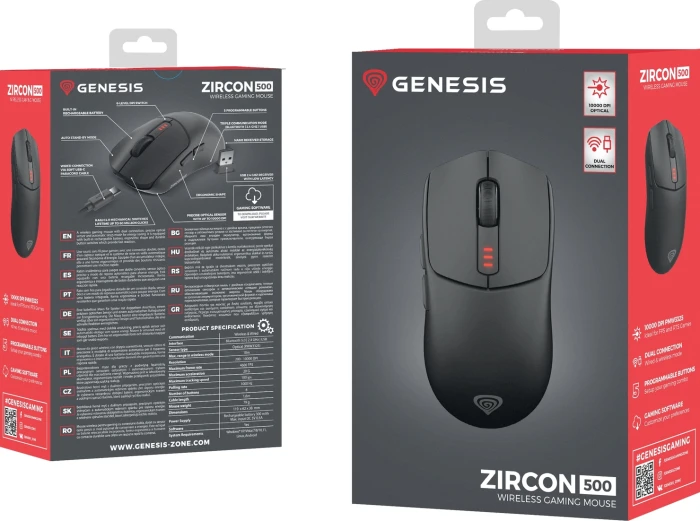 Genesis Wireless Zircon 500 Black