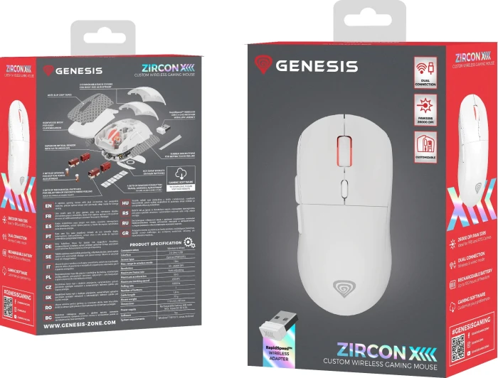 Genesis Zircon XIII Wireless White