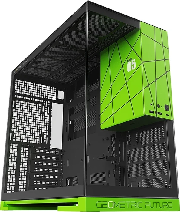 Geometric Future Model 5 Green