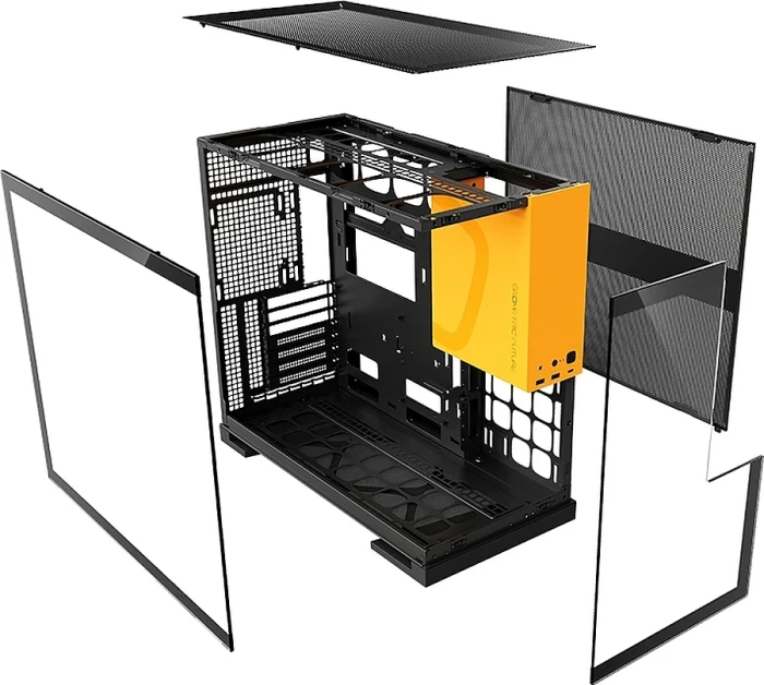 Geometric Future Model 5 Yellow