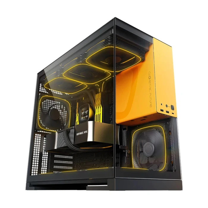 Geometric Future Model 5 Yellow