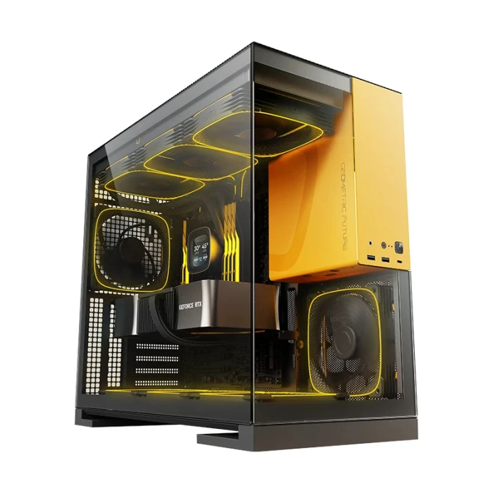 Geometric Future Model 5 Yellow