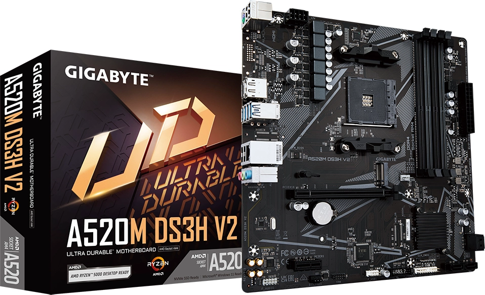 GIGABYTE A520M DS3H V2