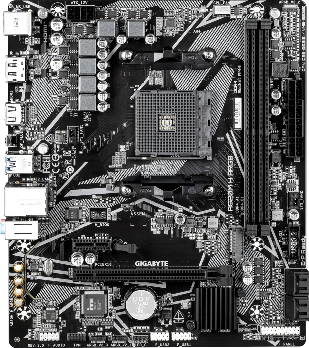 GIGABYTE A520M H ARGB