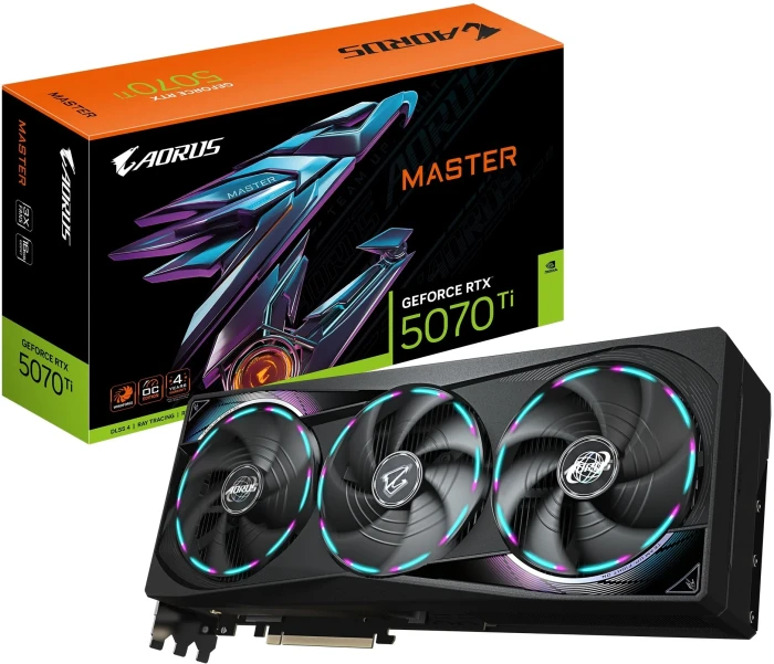 GIGABYTE AORUS RTX 5070 Ti MASTER 16G