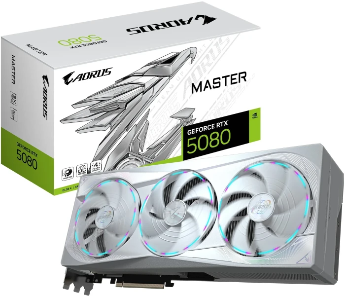 GIGABYTE AORUS RTX 5080 MASTER ICE 16G