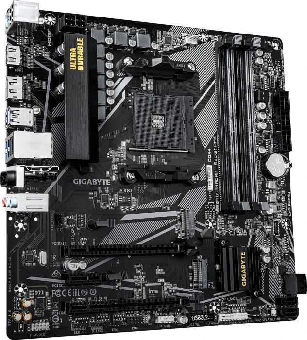 GIGABYTE B550M DS3H AC R2