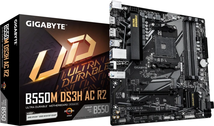 GIGABYTE B550M DS3H AC R2