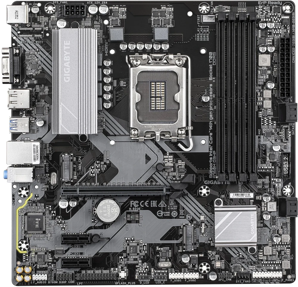 GIGABYTE B760M D3HP DDR5