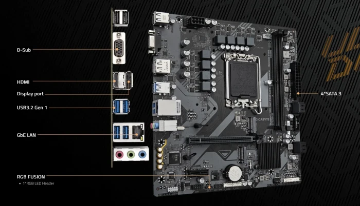 GIGABYTE B760M E DDR5