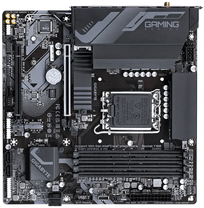 GIGABYTE B760M GAMING X AX DDR5