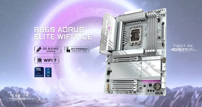 GIGABYTE B860 AORUS ELITE WIFI7 ICE