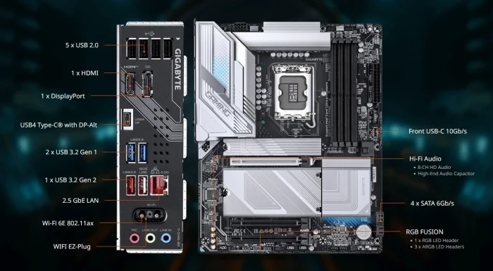 GIGABYTE B860 GAMING X WIFI6E