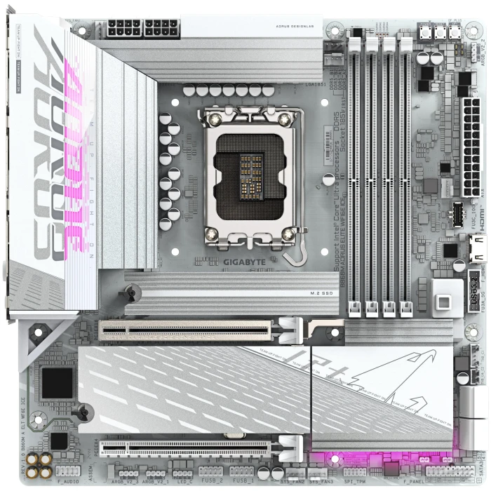 GIGABYTE B860M AORUS ELITE WIFI6E ICE