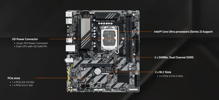 GIGABYTE B860M E