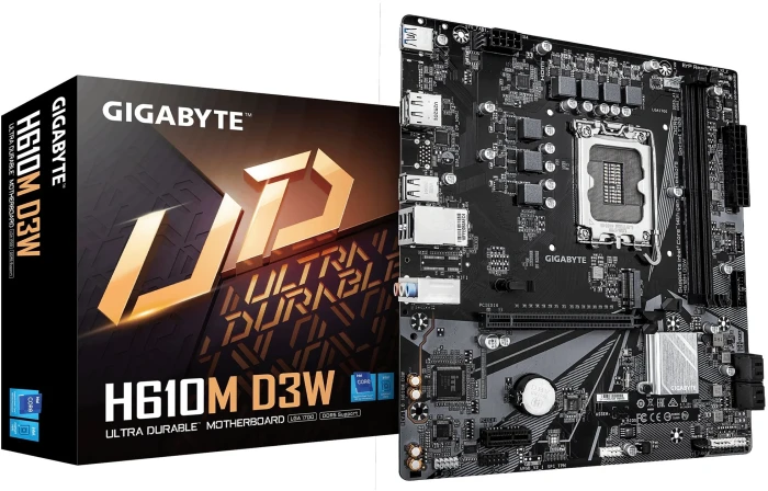 GIGABYTE H610M D3W DDR5