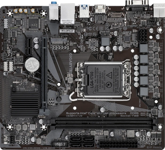 GIGABYTE H610M H V2 DDR5
