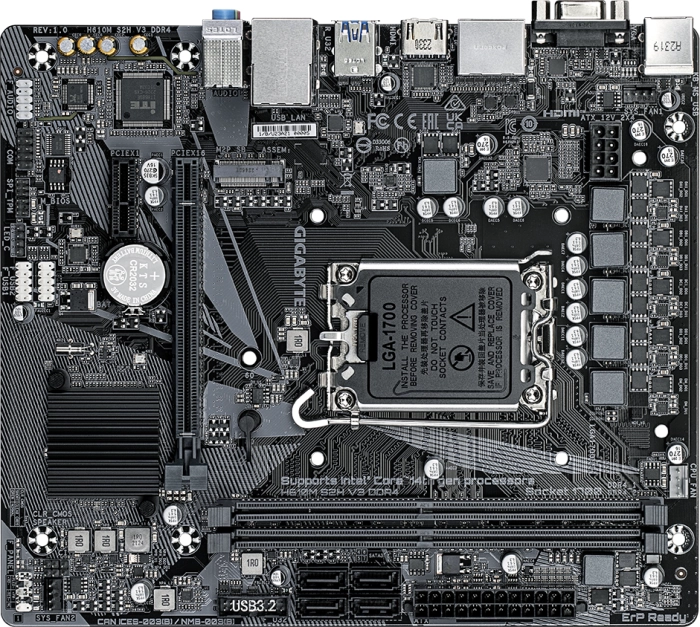 GIGABYTE H610M S2H V3 DDR4