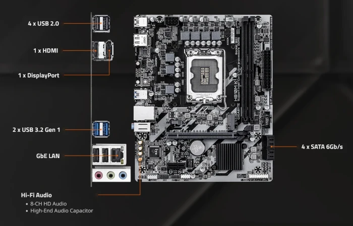 GIGABYTE H810M K