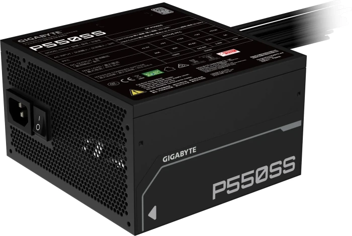 GIGABYTE P550SS Black Silver 550W