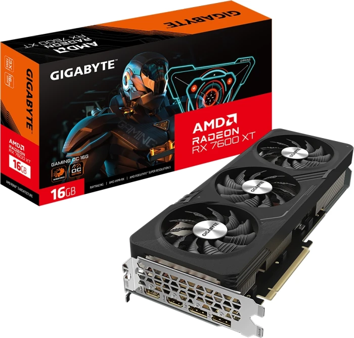 GIGABYTE Radeon RX 7600 XT GAMING OC 16G