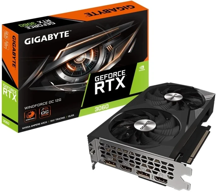 GIGABYTE RTX 3060 WINDFORCE OC 12G