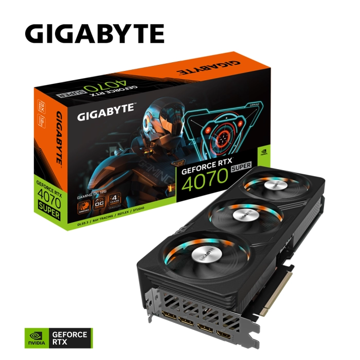 GIGABYTE RTX 4070 SUPER GAMING OC 12G
