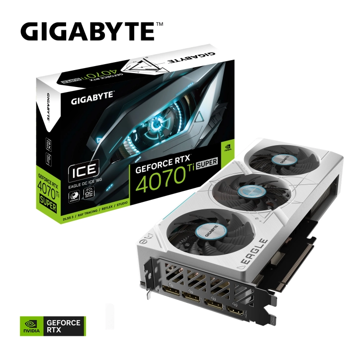 GIGABYTE RTX 4070 Ti SUPER EAGLE OC ICE 16G
