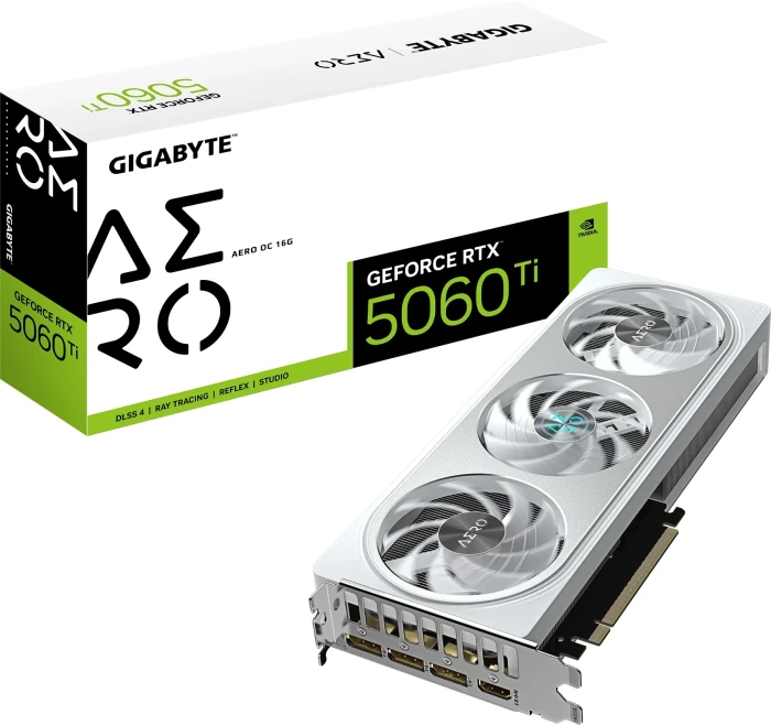 GIGABYTE RTX 5060 Ti AERO OC 16G