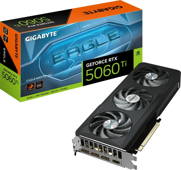 GIGABYTE RTX 5060 Ti EAGLE MAX OC 16G