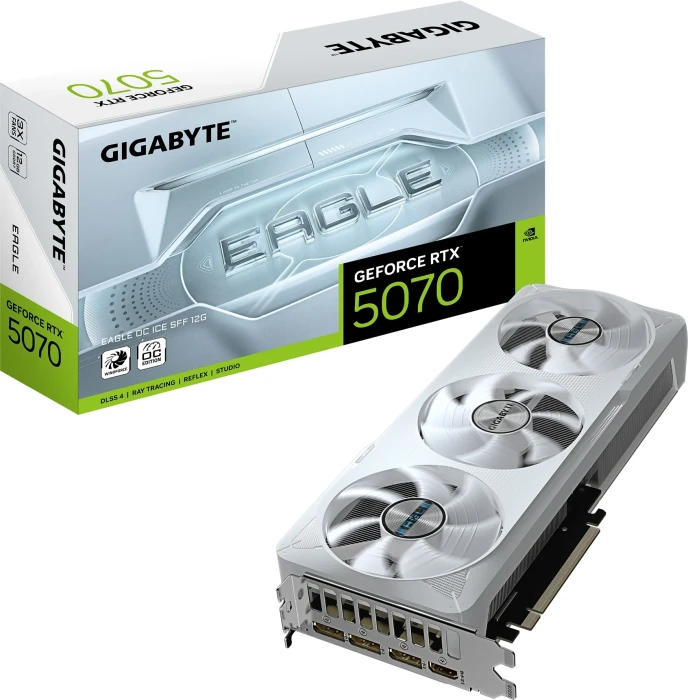 GIGABYTE RTX 5070 EAGLE OC ICE SFF 12G