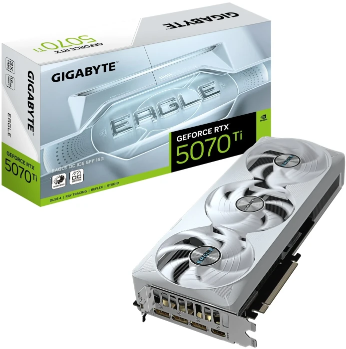 GIGABYTE RTX 5070 Ti EAGLE OC ICE SFF 16G