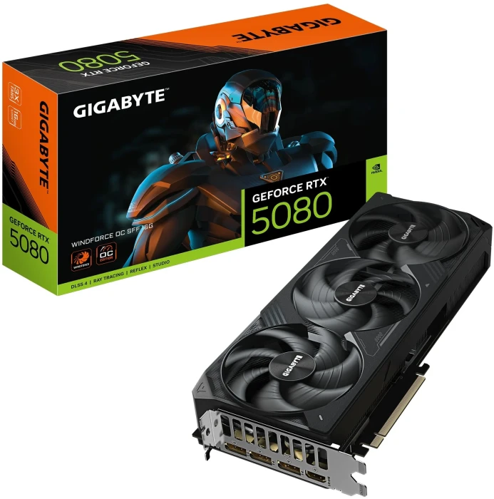 GIGABYTE RTX 5080 WINDFORCE OC SFF 16G