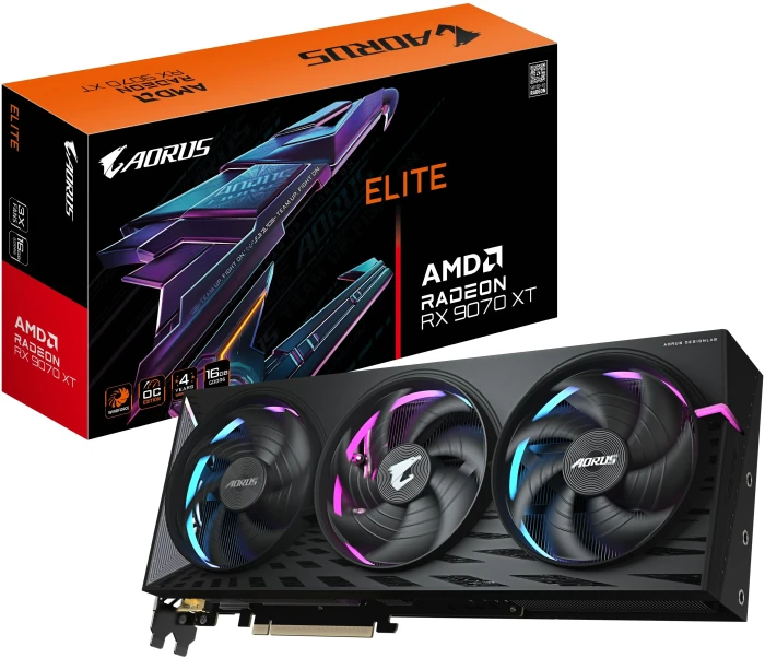 GIGABYTE AORUS RX 9070 XT ELITE 16G