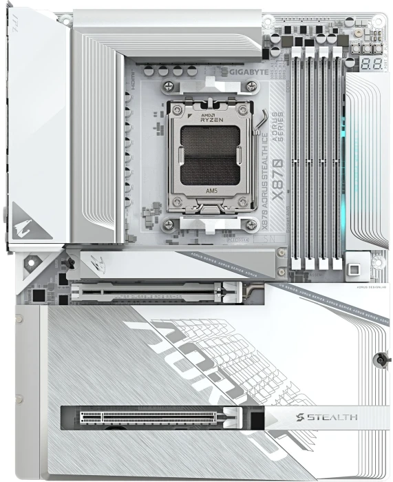 GIGABYTE X870 AORUS STEALTH ICE