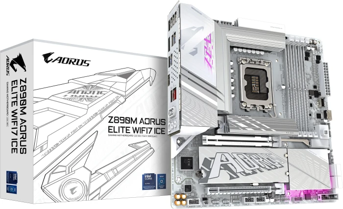 GIGABYTE Z890M AORUS ELITE WIFI7 ICE