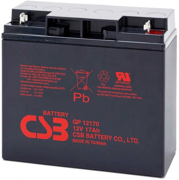 CSB - Battery 12V 17Ah