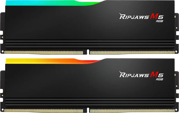 G.SKILL Ripjaws M5 RGB Black 64GB (2x32GB) DDR5 6000MT/s CL28