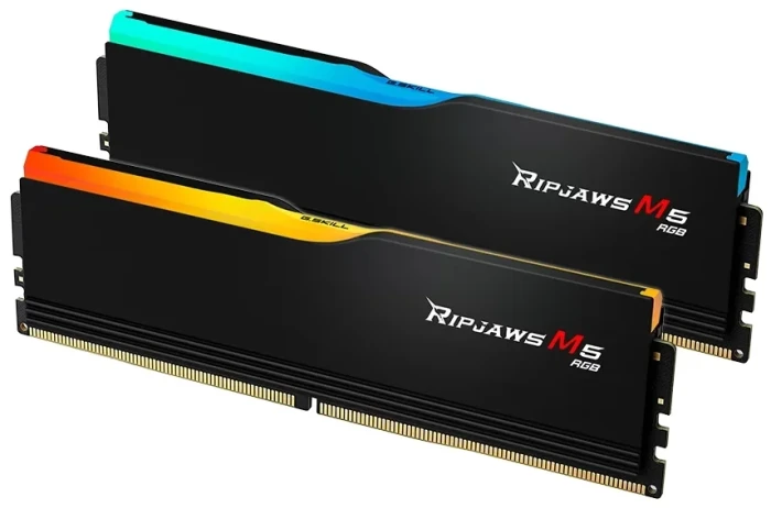 G.SKILL Ripjaws M5 RGB Black 64GB (2x32GB) DDR5 6000MT/s CL28