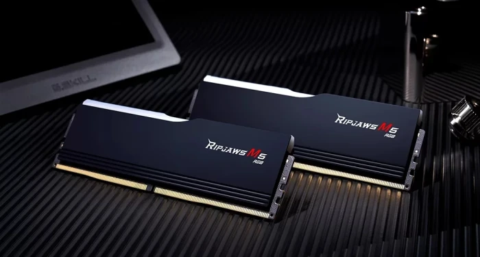 G.SKILL Ripjaws M5 RGB Black 64GB (2x32GB) DDR5 6000MT/s CL28